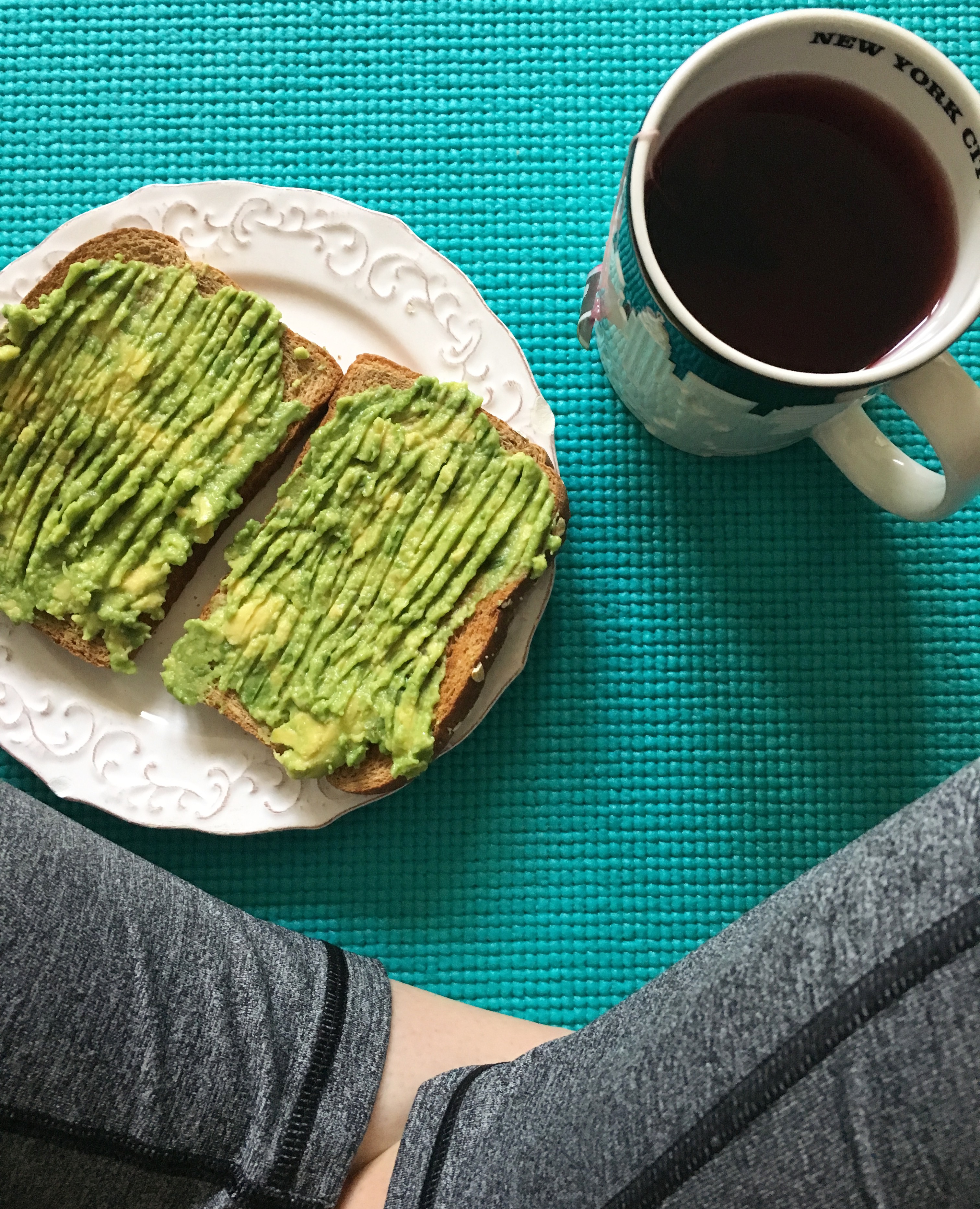 Avocado Toast and Tea