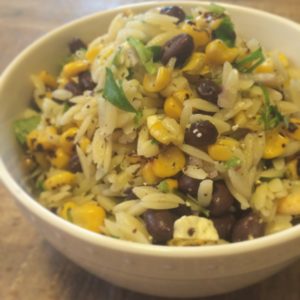 Black Bean, Corn, and Orzo Salad