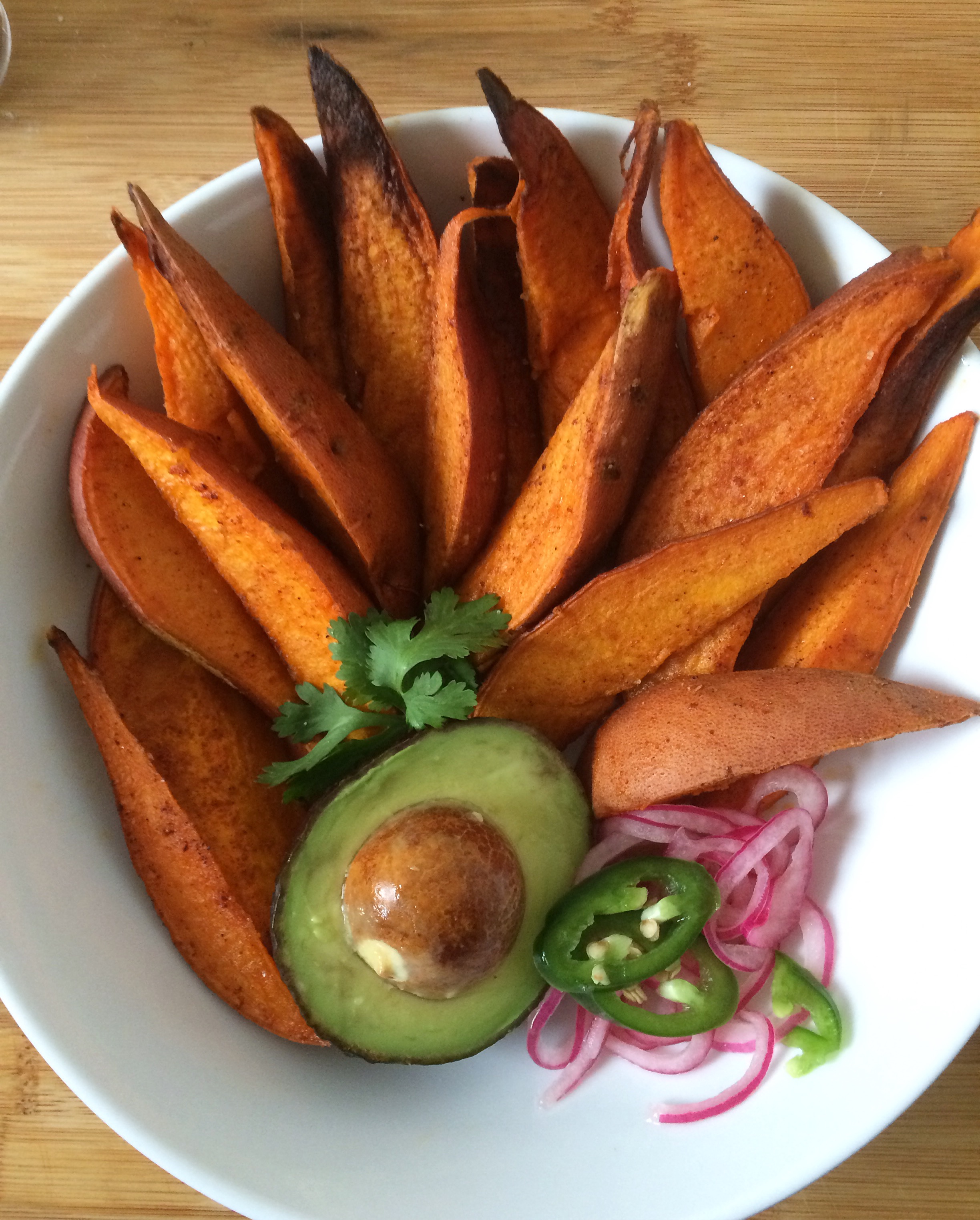 Spicy Sweet Potato Wedges