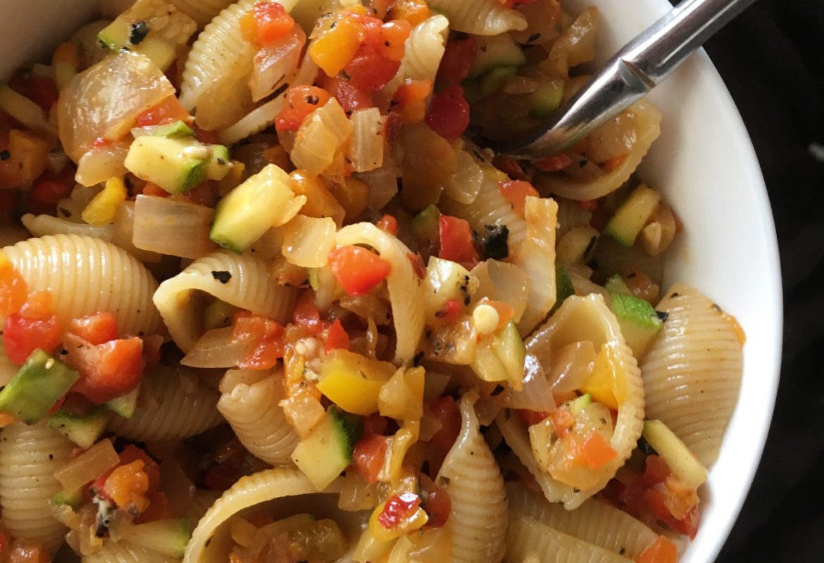 Quick Ratatouille Pasta