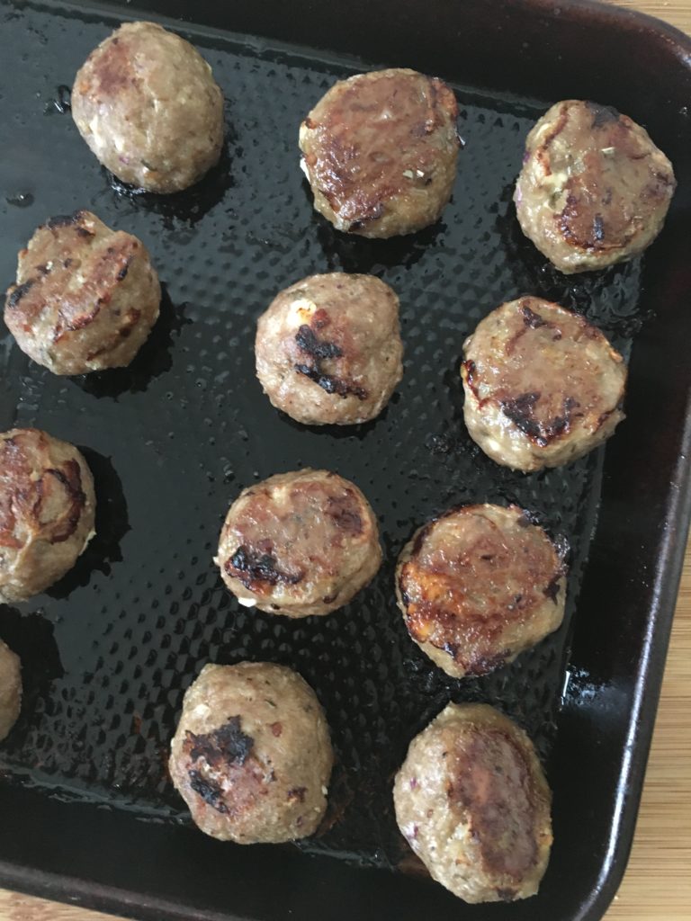 Greek Turkey Meatballs