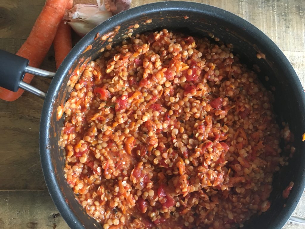 Vegan Lentil Bolognese